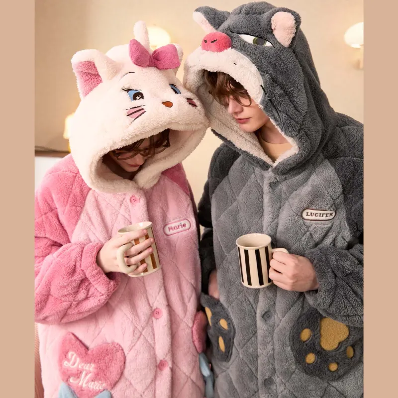 GUKOO x Disney Pajama Set Men's Sky Gray-6