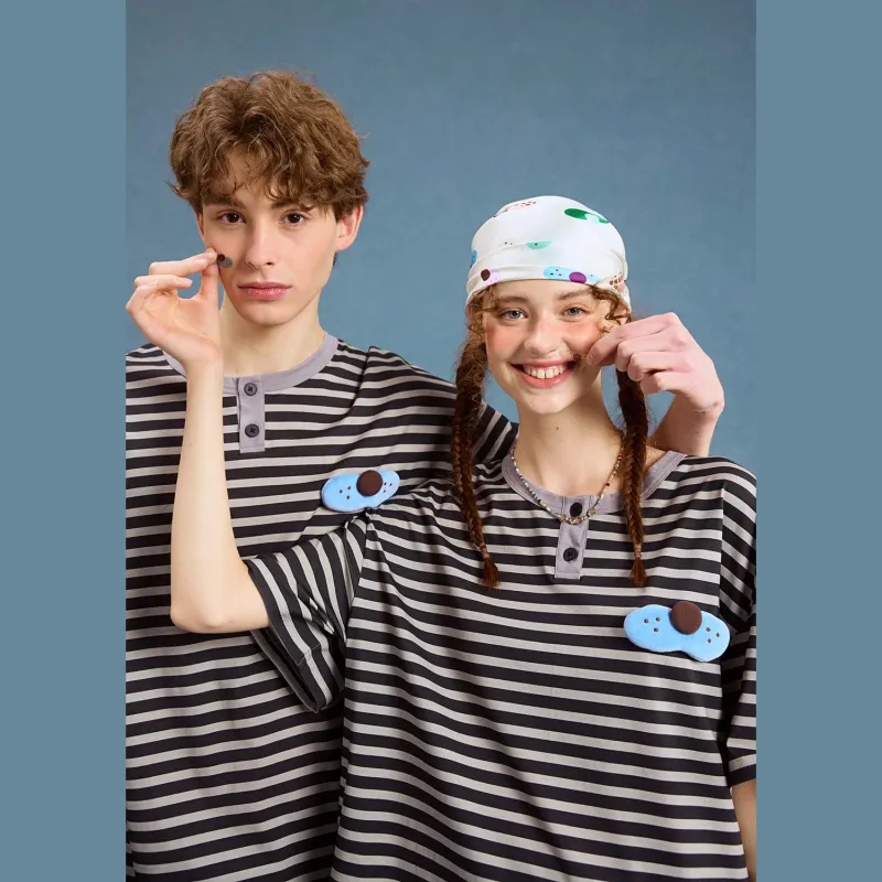 YSO Cool Cat Series Pajama Set Men's Light Grass Gray-1