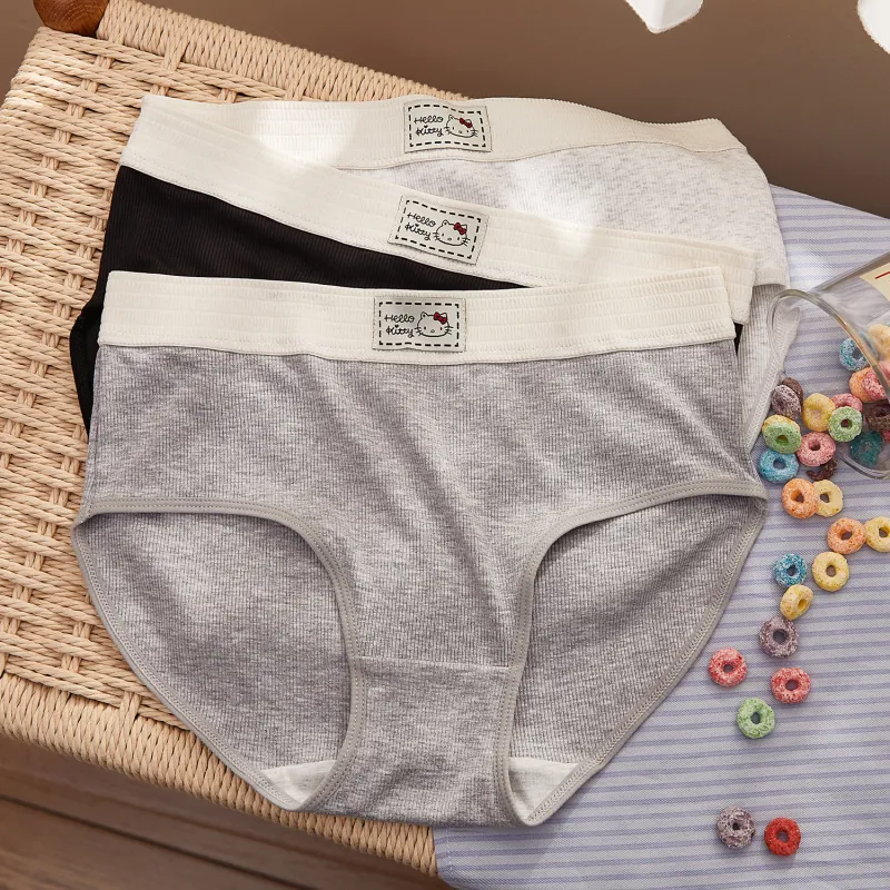 GUKOO x Hello Kitty Sanrio Series Underpants Women's 3 Pack-2