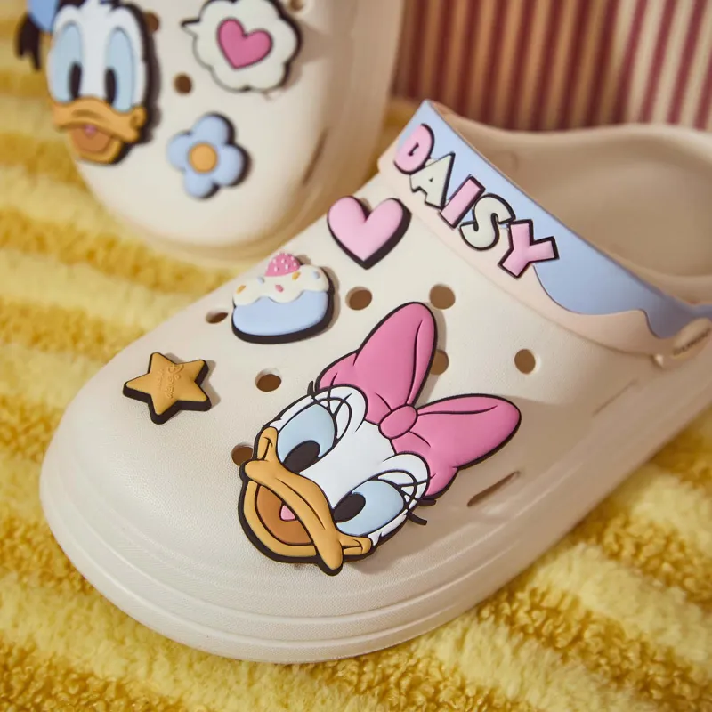 GUKOO x Disney Donald Duck Series Slippers Ecru-4