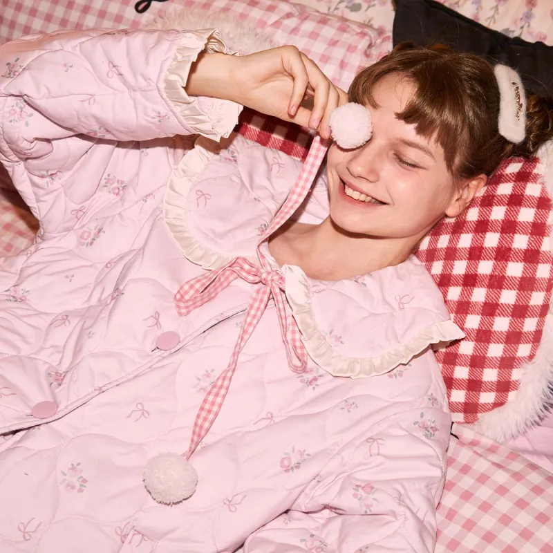 GUKOO Pajama Set Women's Heavenly Pink-1
