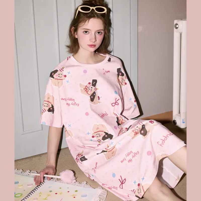 GUKOO Women's Nightgowns-4