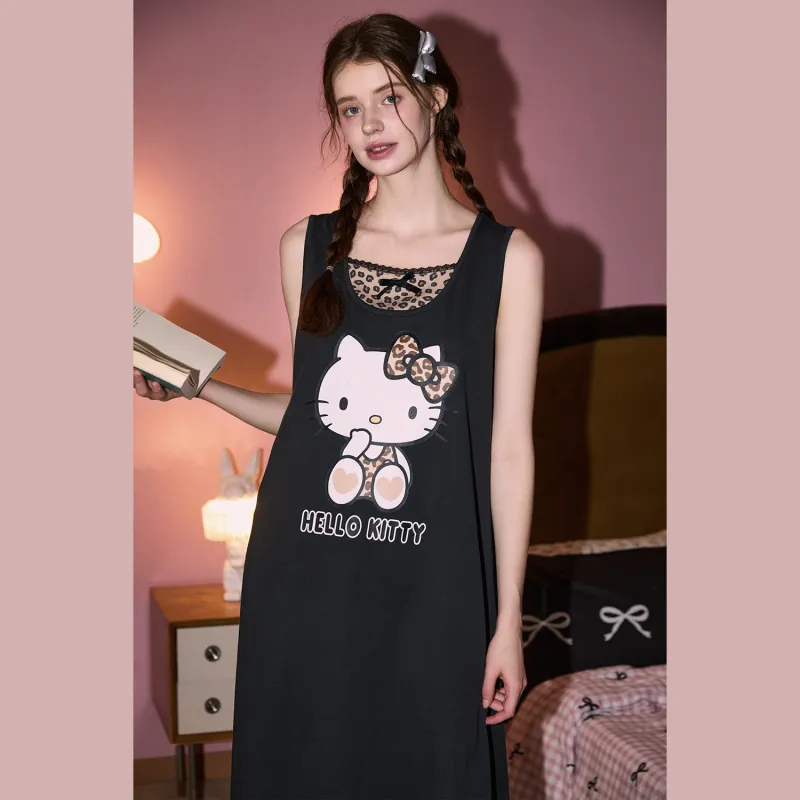 GUKOO x Hello Kitty/, Nightgown Women's-5
