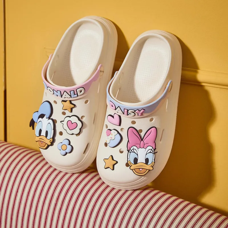 GUKOO x Disney Donald Duck Series Slippers Ecru-5