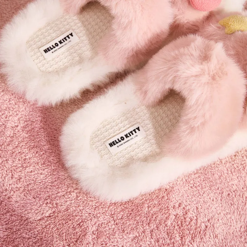GUKOO x Hello Kitty Sanrio Series Slippers Milk White-6