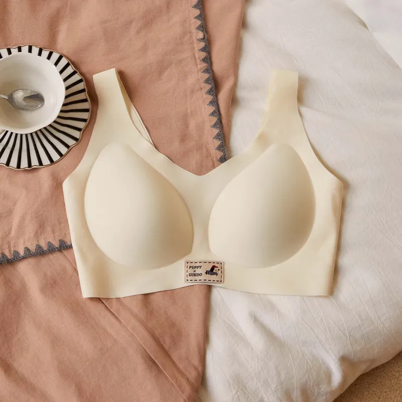 GUKOO x PAIDUIXIAOGOU LIANMINGKUAN Bra Women's Skin-3
