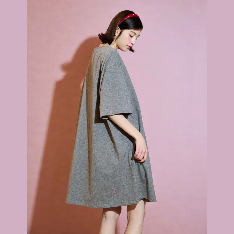 YSO Nightgown Women's Dark Heather Gray-4