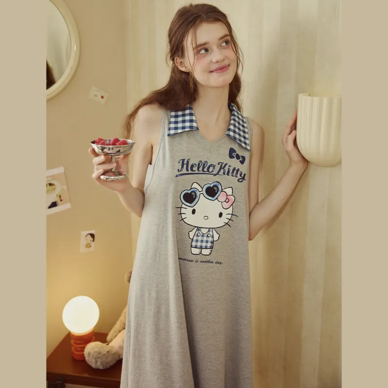 GUKOO x Hello Kitty/, Nightgown Women's-2