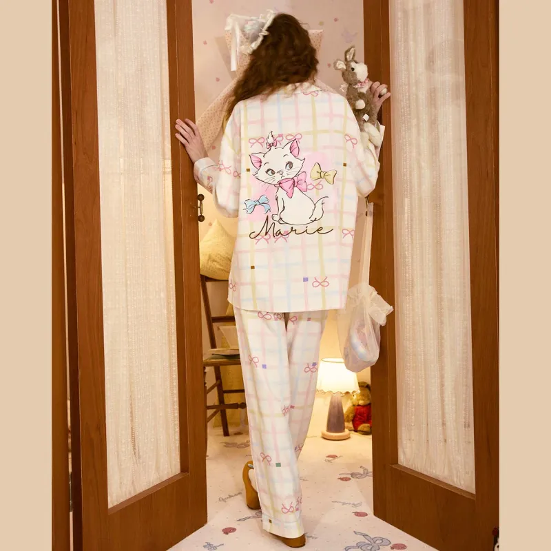 GUKOO x Disney Pajama Set Women's Light Yellow-2