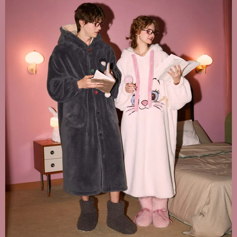 GUKOO x Disney/ Nightgown Women's Milk White-6