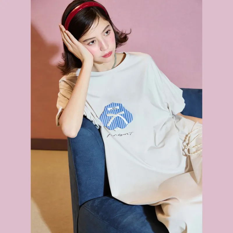 YSO Nightgown Women's Cheese White-4
