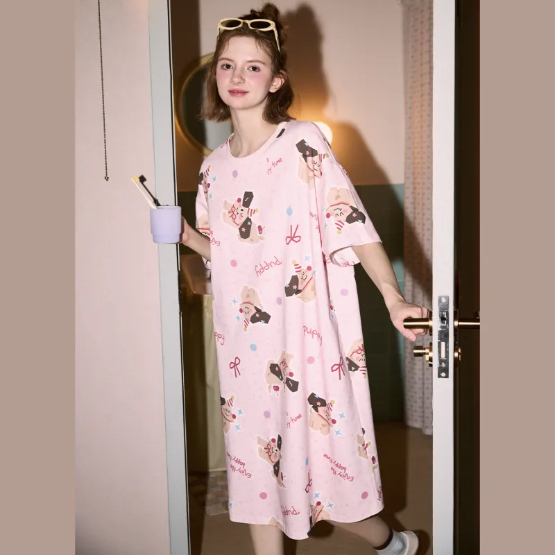 GUKOO Women's Nightgowns-1