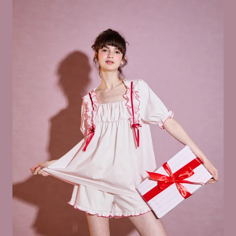 YSO Pajama Set Women's Cherry Blossom Pink-4