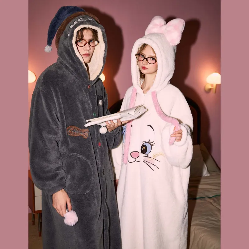 GUKOO x Disney/ Nightgown Women's Milk White-2