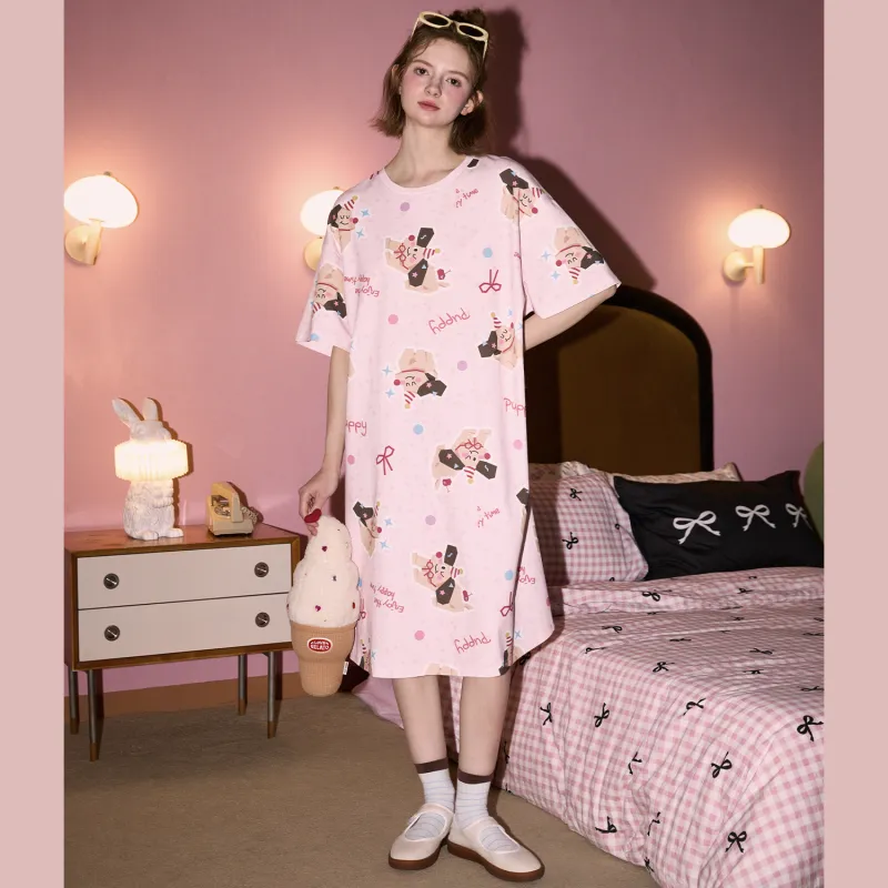 GUKOO Women's Nightgowns-3