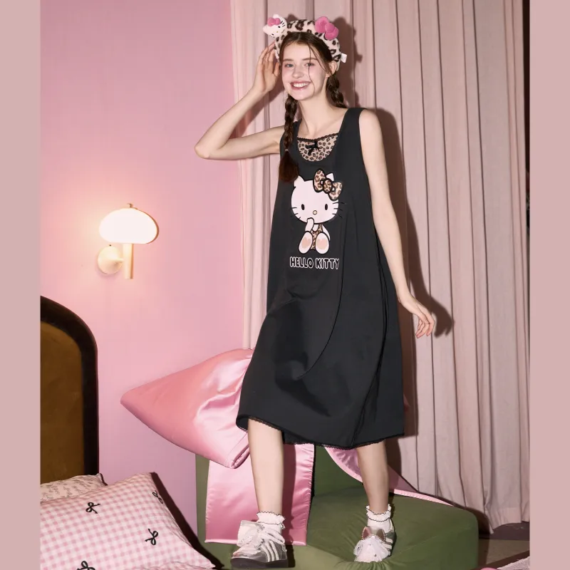 GUKOO x Hello Kitty/, Nightgown Women's-2