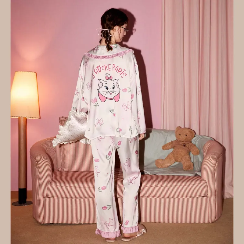 GUKOO x Disney Pajama Set Women's Rose Pink-6