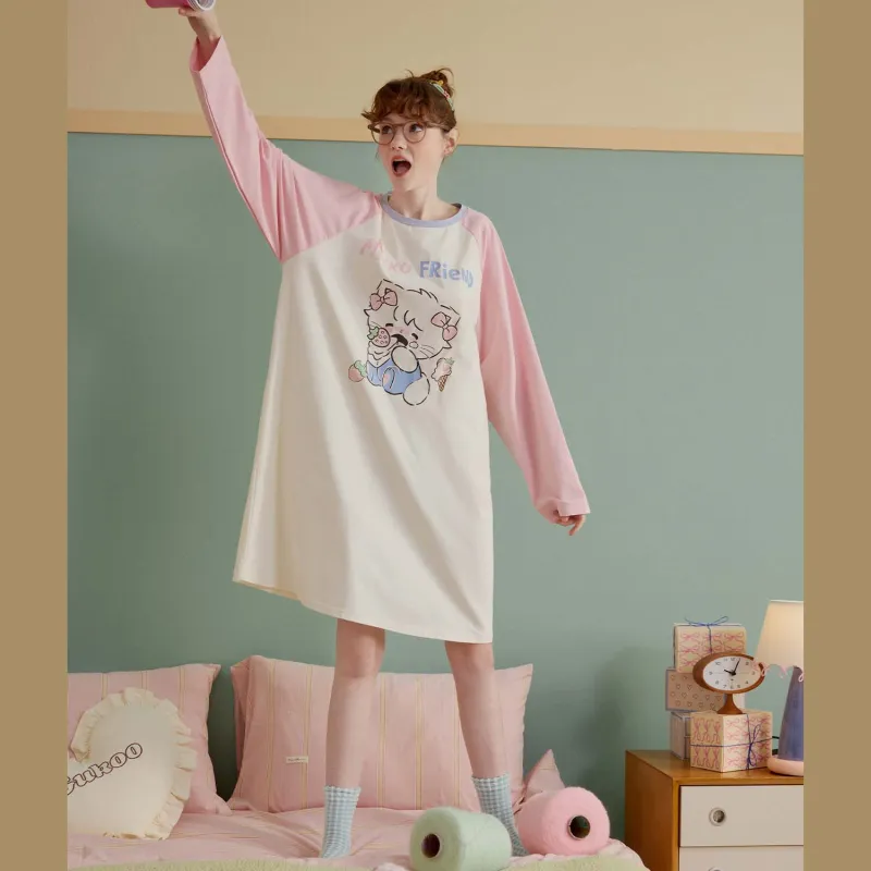 GUKOO x Mikko Nightgown Women's Ballet Pink-4