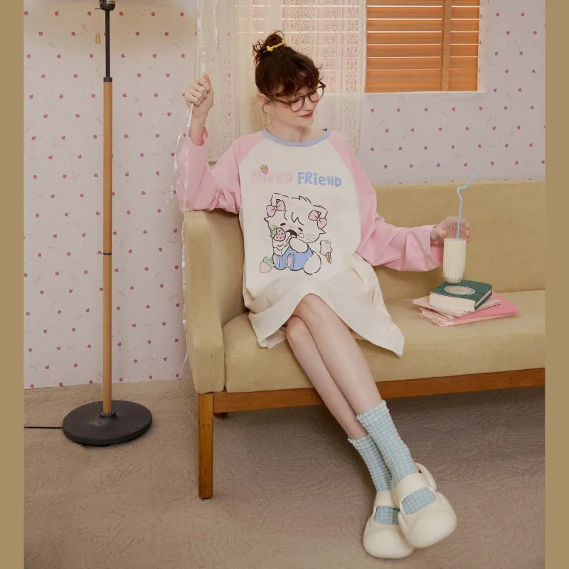 GUKOO x Mikko Nightgown Women's Ballet Pink-3