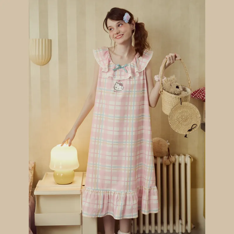 GUKOO x Hello Kitty/, Nightgown Women's-2