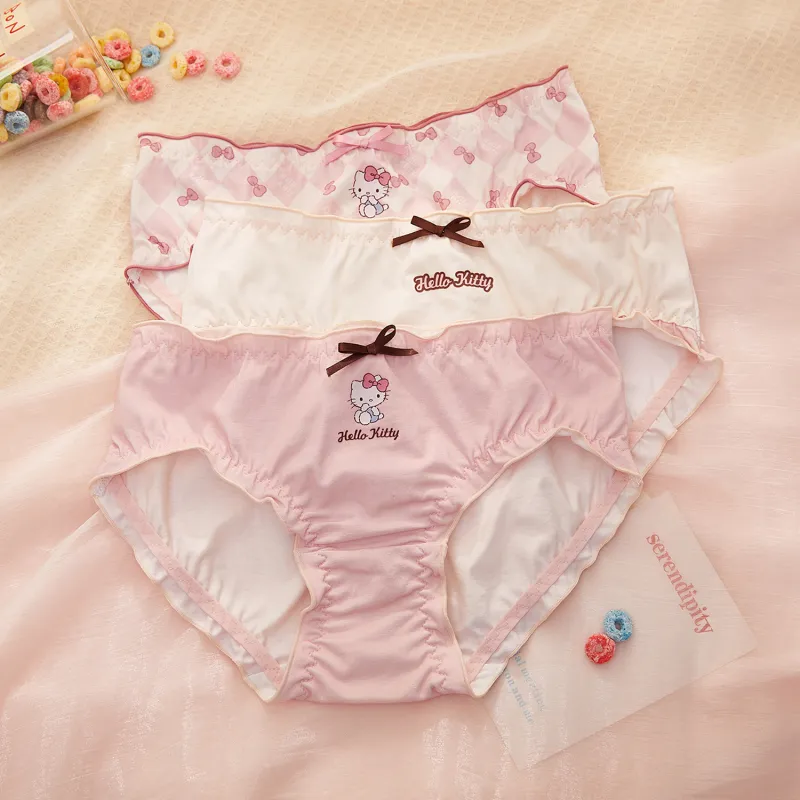 GUKOO x Hello Kitty Sanrio Series Underpants Women's 3 Pack-3