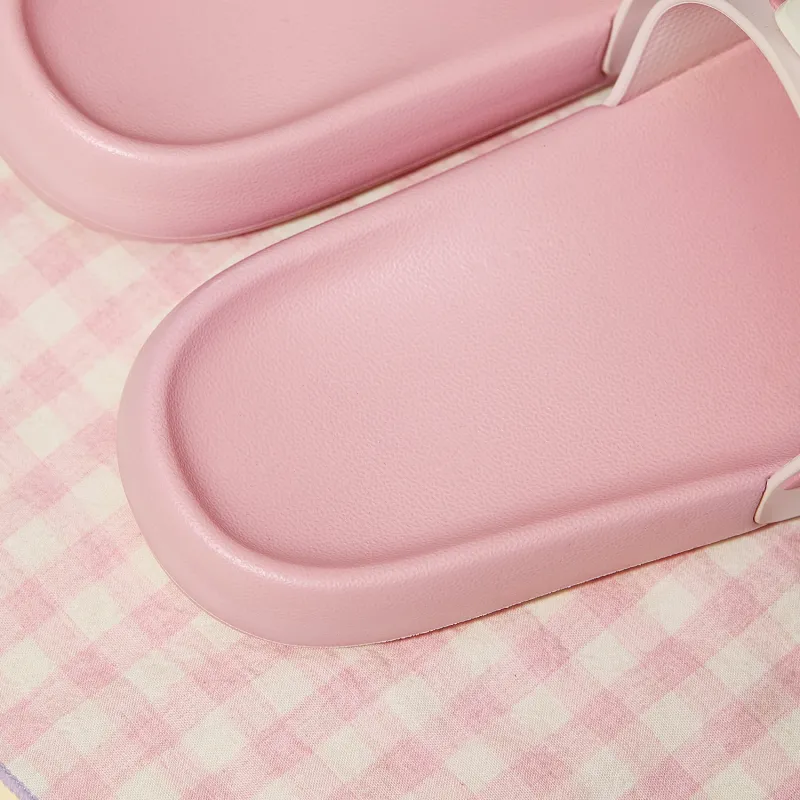 GUKOO x Hello Kitty/, Sanrio Series Slippers Peach Blossom Pink-5