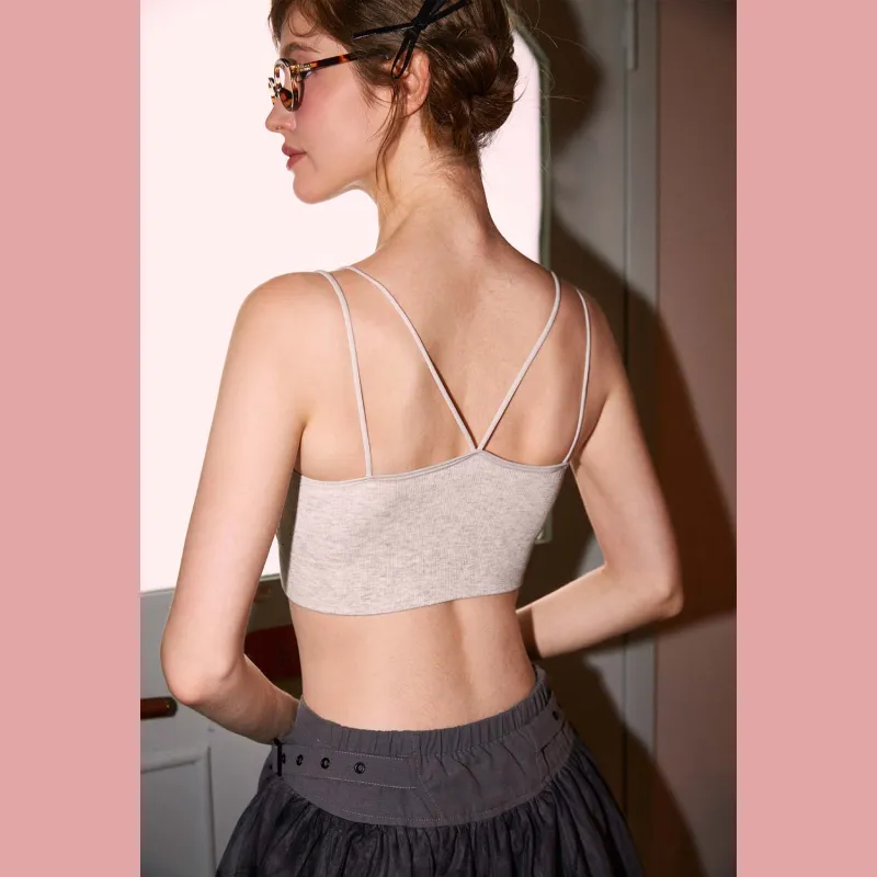 GUKOO x Hello Kitty Sanrio Series Bra Women's Light Heather Gray-2