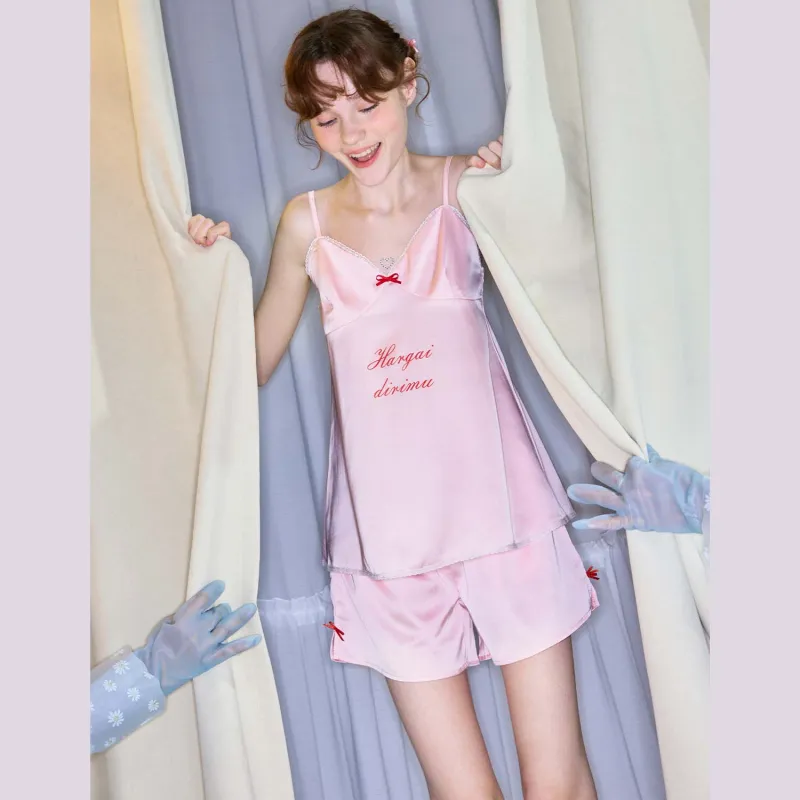 GUKOO Pajama Set Women's Pearl Pink-3