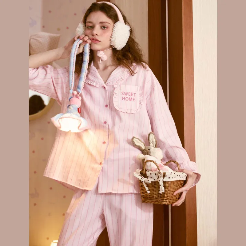 GUKOO Pajama Set Women's Crystal Pink-1