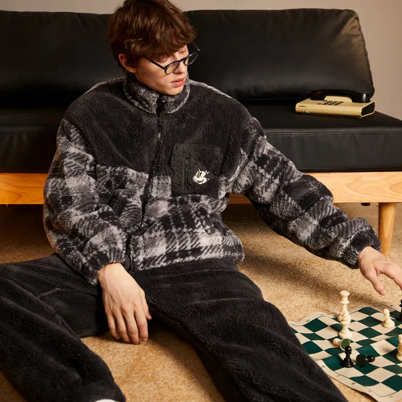 GUKOO x Disney Pajama Set Men's Graphite Gray-3