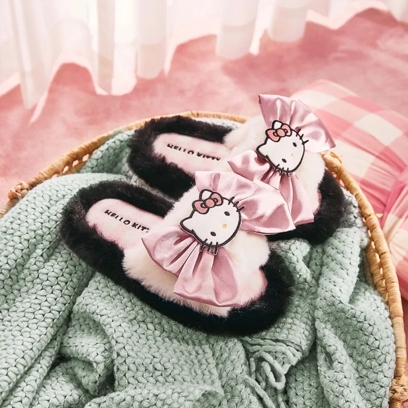 GUKOO x Hello Kitty Home Slippers Black-3