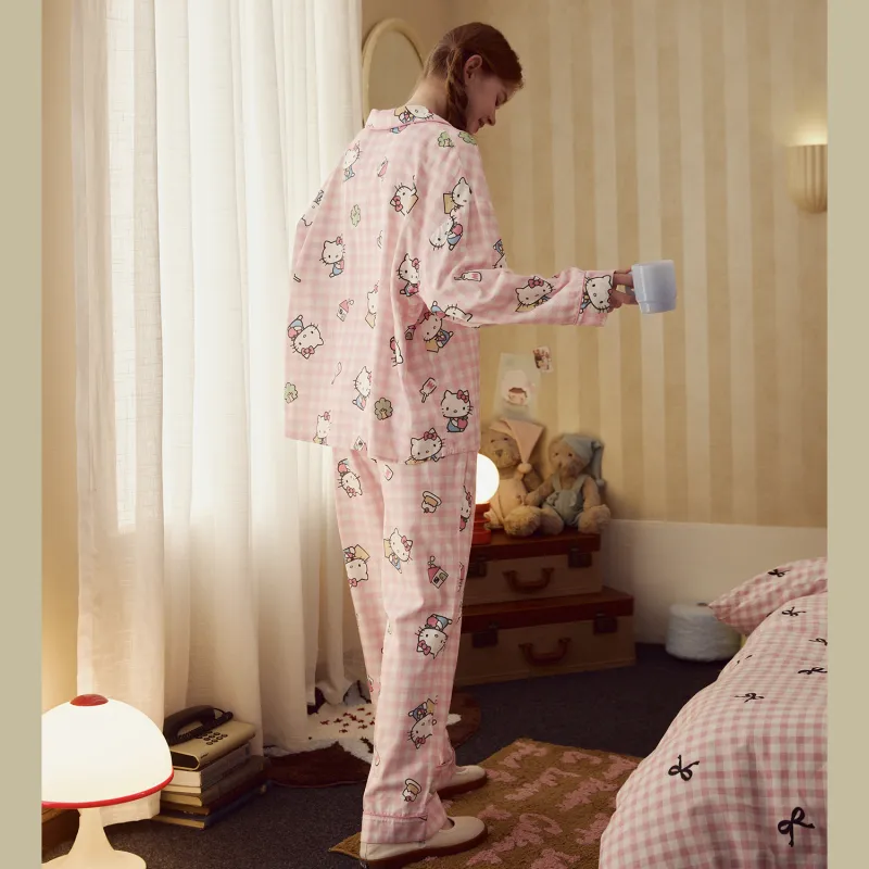 GUKOO x Hello Kitty/, Pajama Set Women's-2
