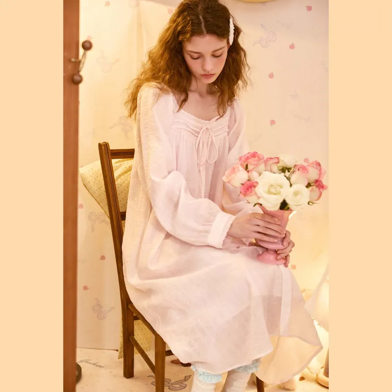 GUKOO Nightgown Women's Ballet Pink-1