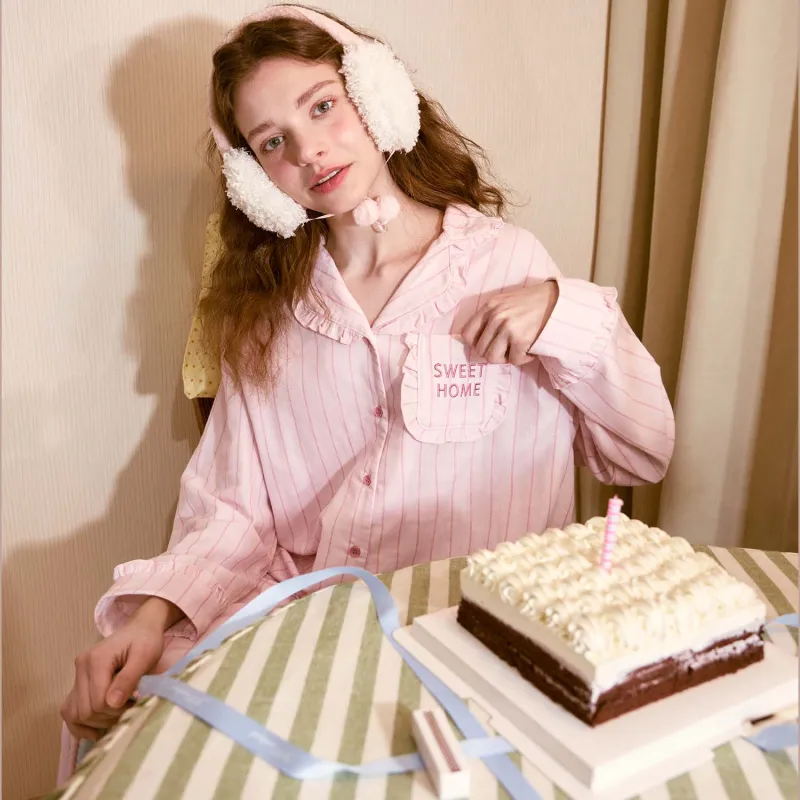 GUKOO Pajama Set Women's Crystal Pink-4