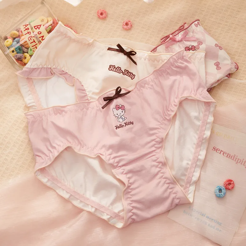 GUKOO x Hello Kitty Sanrio Series Underpants Women's 3 Pack-1