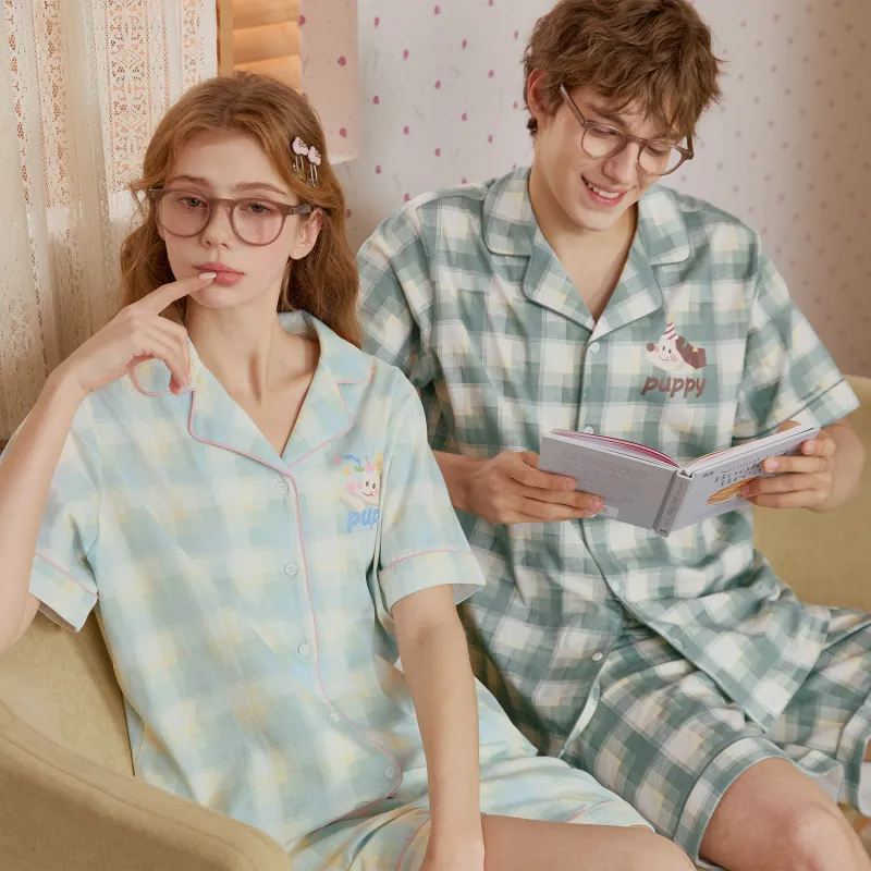 GUKOO Pajama Set Men's Forest Green-5