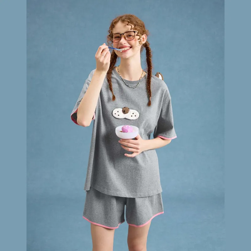 YSO Cool Cat Series Pajama Set Women's-4