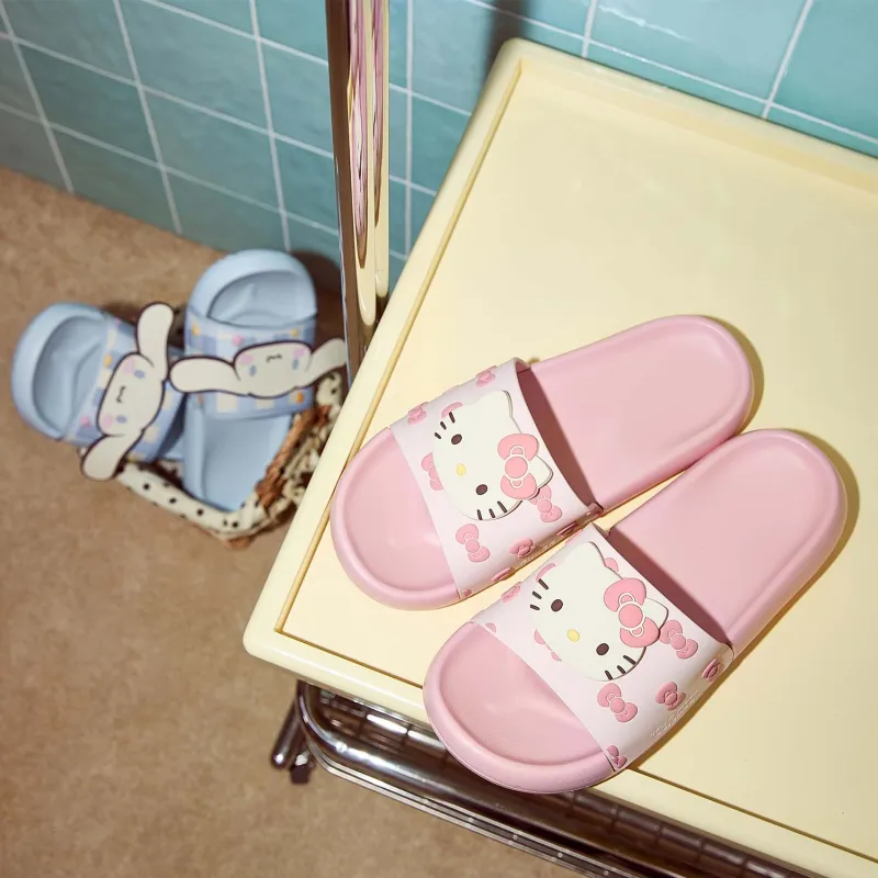 GUKOO x Sanrio Yugui Dog Slippers Light Blue-3