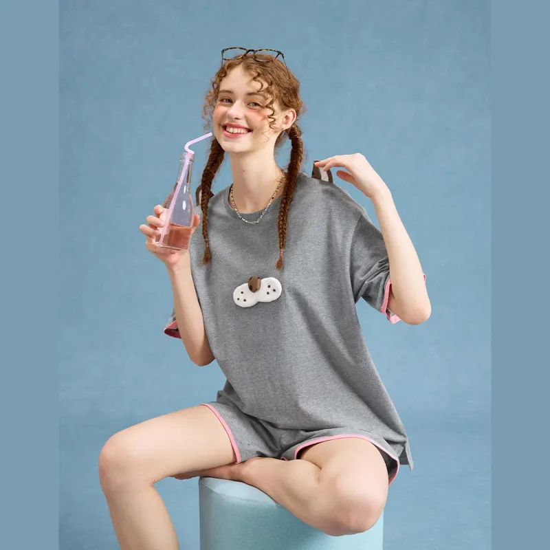 YSO Cool Cat Series Pajama Set Women's-1