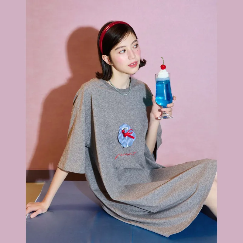 YSO Nightgown Women's Dark Heather Gray-3