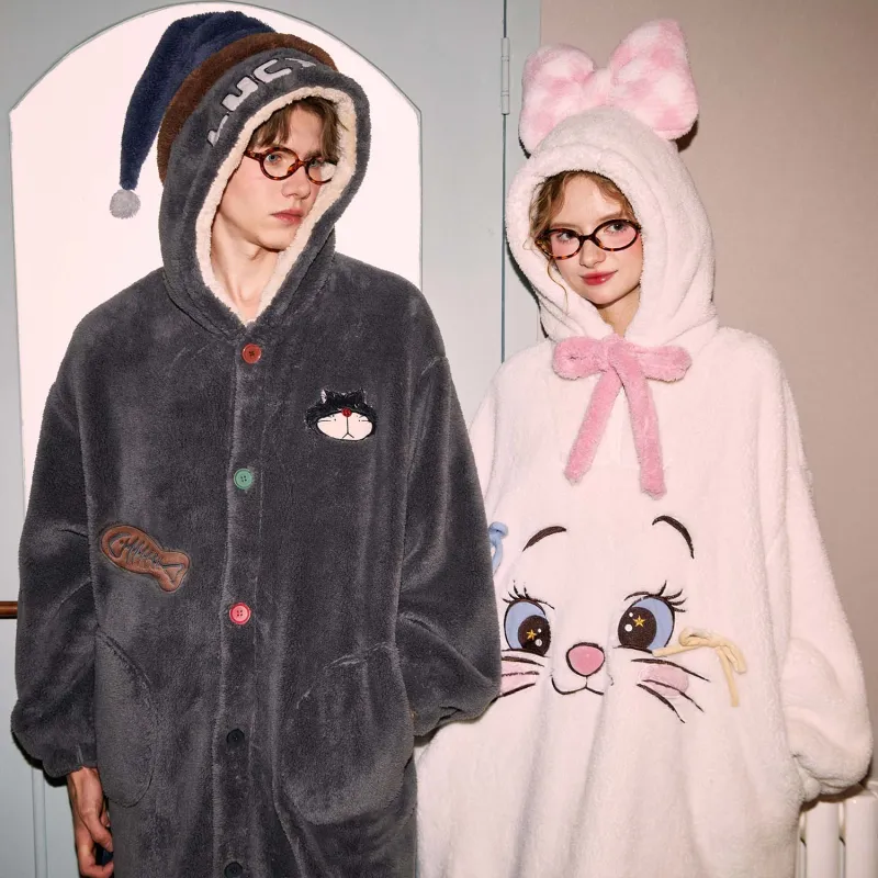 GUKOO x Disney/ Nightgown Women's Milk White-5