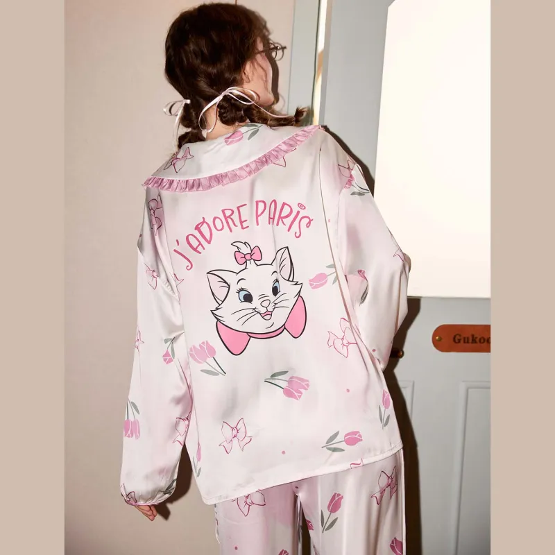 GUKOO x Disney Pajama Set Women's Rose Pink-2
