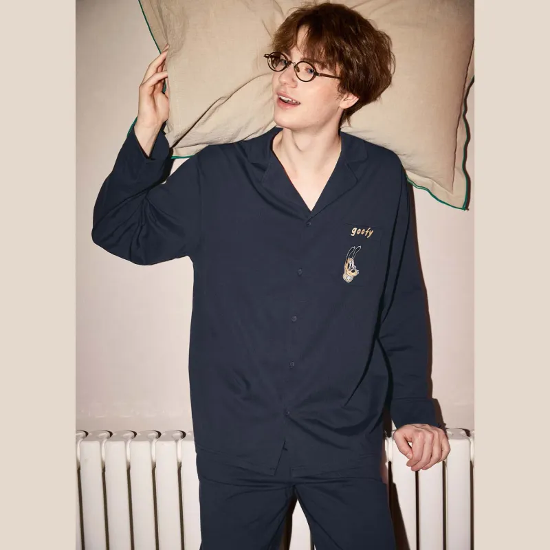 GUKOO x Disney/ X Pajama Set Men's Secret Realm Blue-3