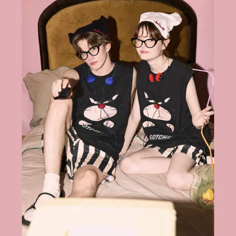 GUKOO x LUSIFU,LIANMINGKUAN Pajama Set Women's-2