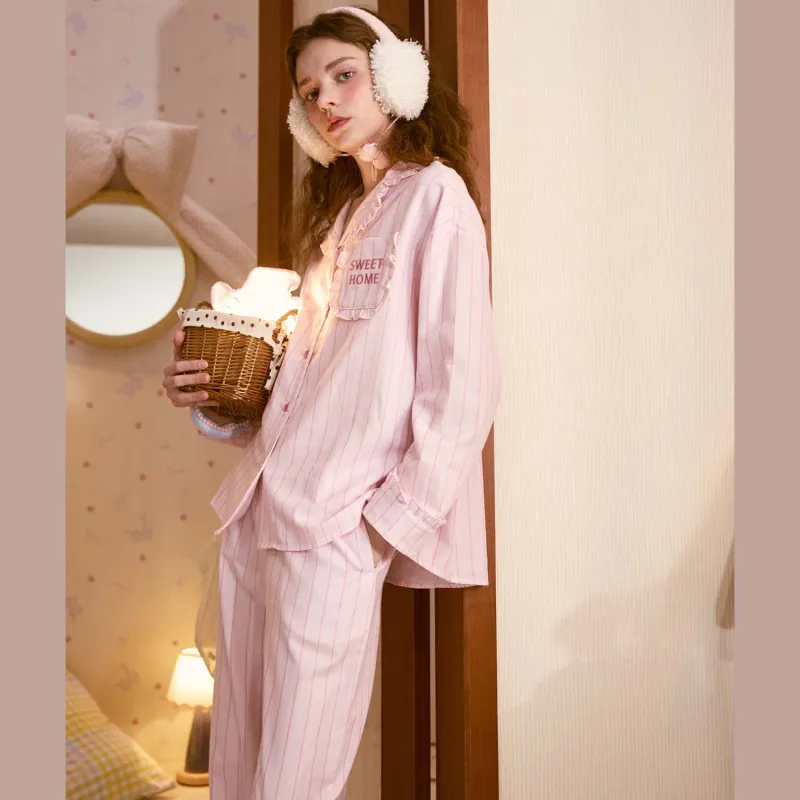 GUKOO Pajama Set Women's Crystal Pink-6