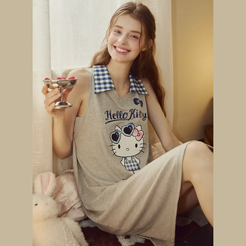 GUKOO x Hello Kitty/, Nightgown Women's-1