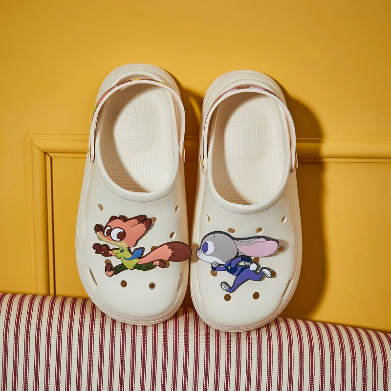 GUKOO x Disney Slippers Raw White-5