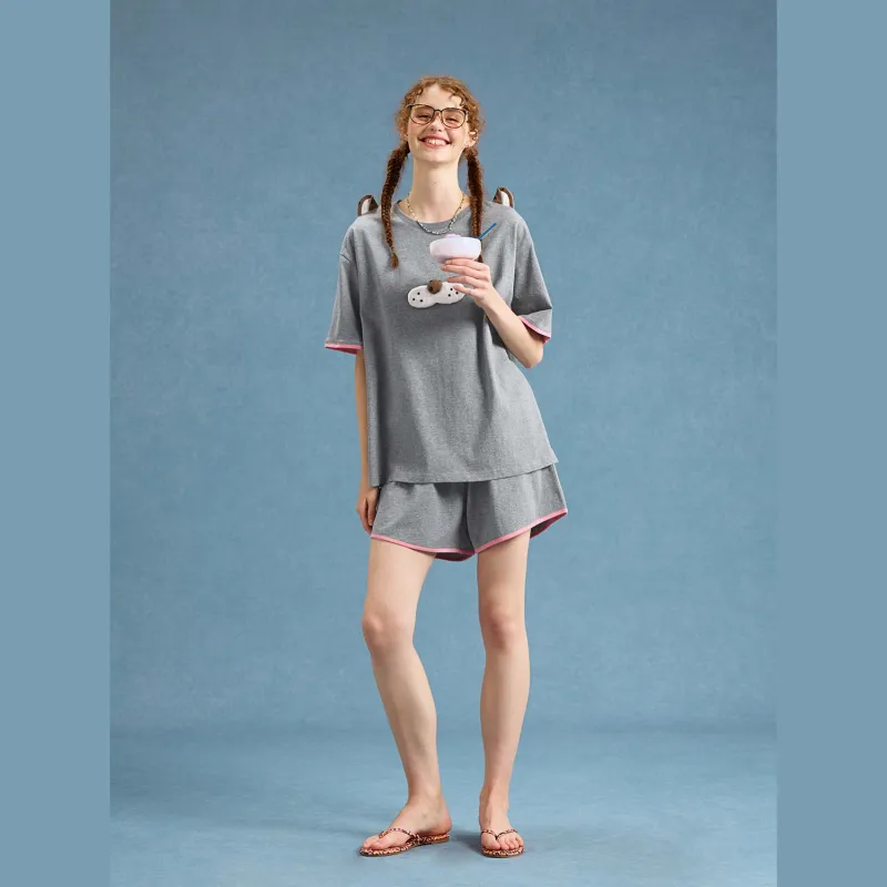 YSO Cool Cat Series Pajama Set Women's-2