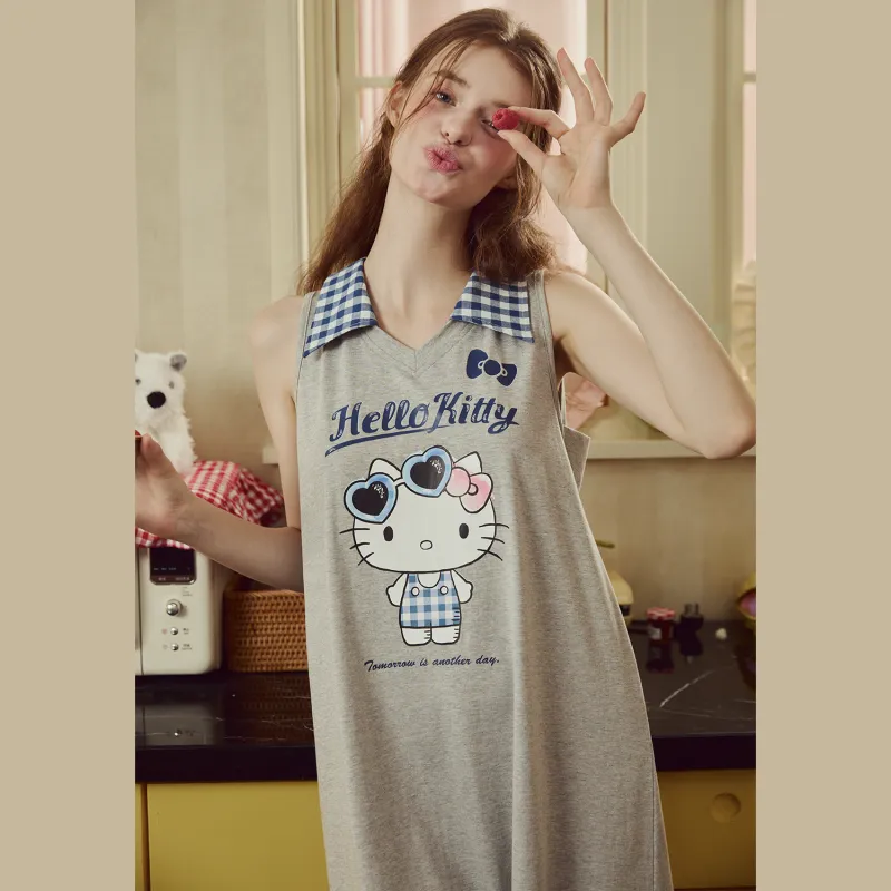 GUKOO x Hello Kitty/, Nightgown Women's-3