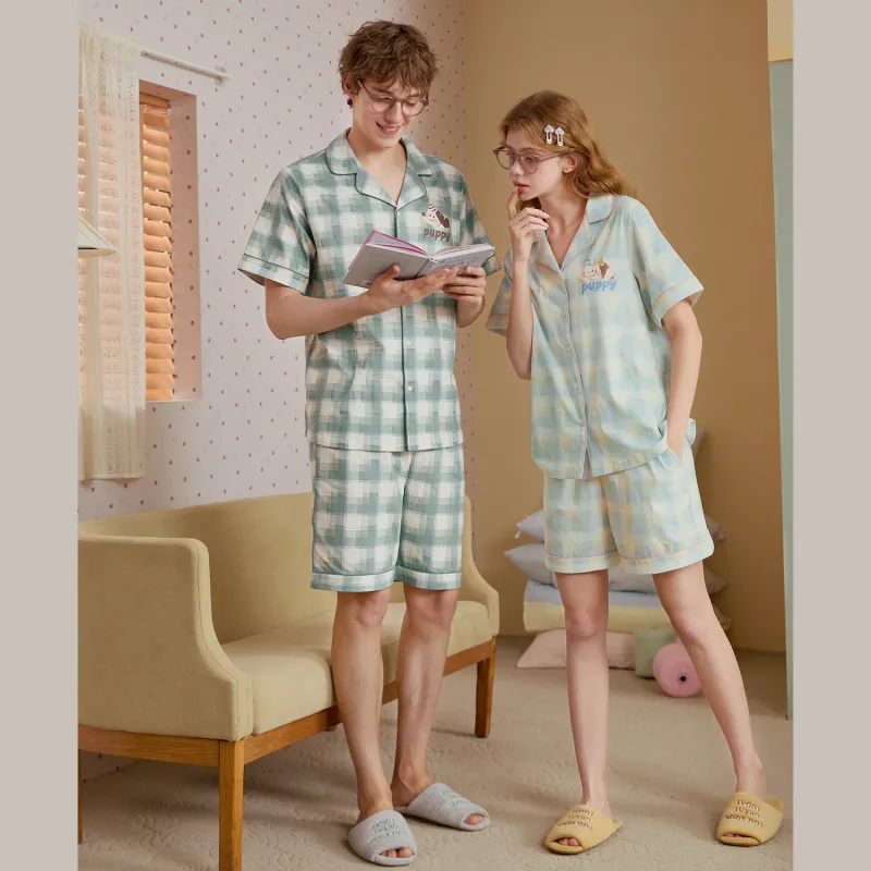 GUKOO Pajama Set Men's Forest Green-2
